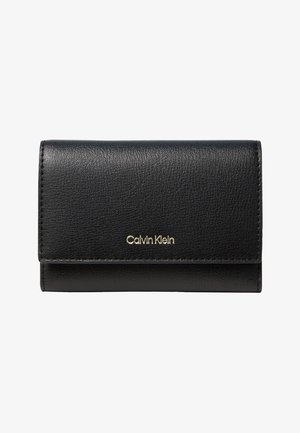 Calvin Klein, LOGO TRIFOLD - Peňaženka - black