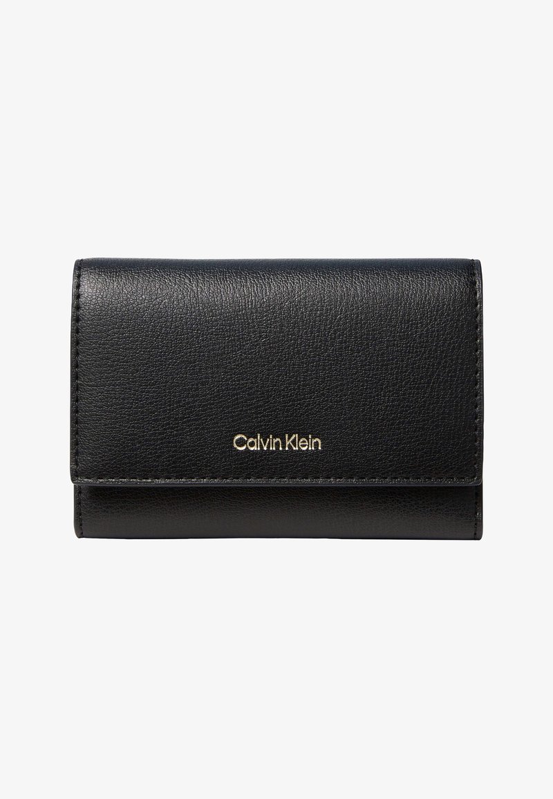 Calvin Klein LOGO TRIFOLD - Rahakott - black
