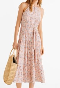 Mango Denní šaty - off-white