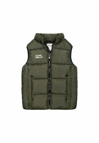 MINOTI - ACTIVE PUFFER GILET - Bodywarmer - green Miniatuurafbeelding 1