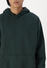 Abercrombie & Fitch ESSENTIAL POPOVER DARKEST SPRUCE - Felpa con cappuccio - darkest spruce