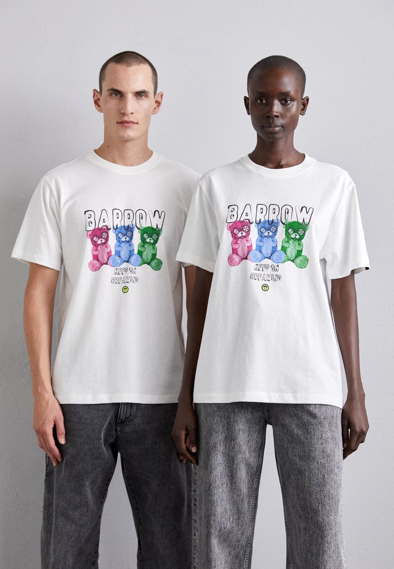 Barrow UNISEX - T-shirt imprimé - off white