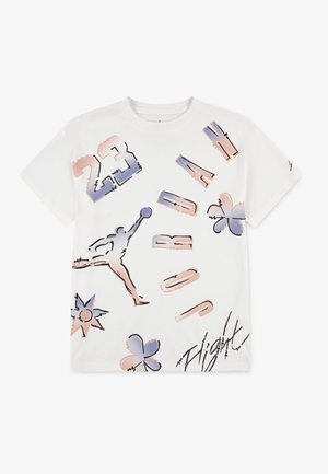 Jordan 23 THROWBACK TEE - Tričko s potlačou - black