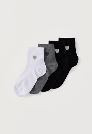 Lindex PLACED HEART 4 PACK - Șosete - multi-coloured