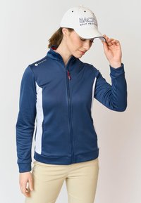 Backtee FULL ZIP SHIELD - Giacca sportiva - blue