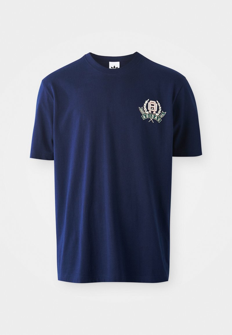 adidas Originals T-shirt print donkerblauw