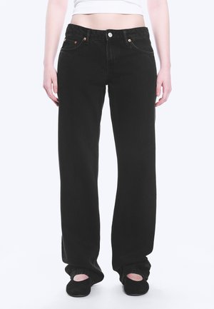Weekday ARROW LOW - Džínsy s rovným strihom - tuned black