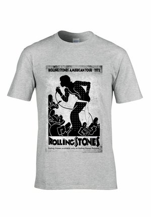 ROLLING STONES AMERICAN TOUR 1972 SILHOUETTE  - T-shirt con stampa - grey