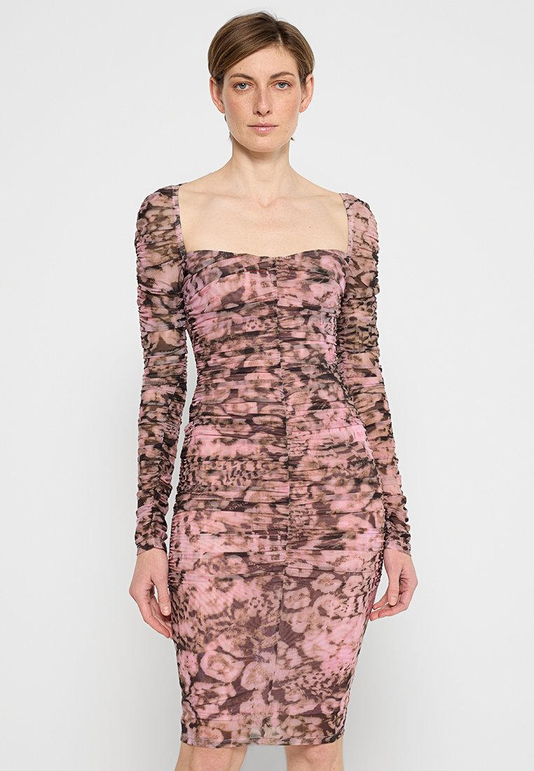 pinko Jurk donkerroze