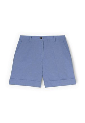 Motivi, SHORTS CON RISVOLTO - Shorts - blu