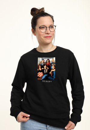 FRIENDS CAST PHOTO GRAPHIC - Sweatshirt - black