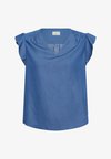 KAANNALINE - Blouse - medium blue chambray