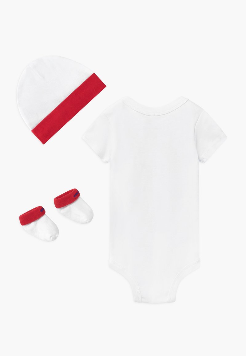 HAT - CLASSIC red/white/white BOOTIE INFANT gifts SET UNISEX Baby - BODYSUIT Converse