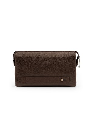 Moneyhold, MH - COMPACT - POUCH  UNISEX - Clutch - brown plain