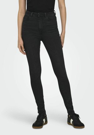 SKINNY JDYLONDON HOHE  - Jeans Skinny - black denim