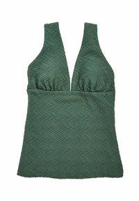 Unselected, khaki green textured