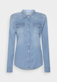 Guess - RILEY - Camisa - mid tone blue Imagen en miniatura 1