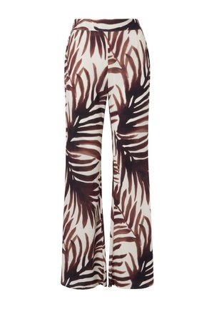 Malina, ANTONIA HIGH WAIST FLARED PANTS - Παντελόνι - burnt leaf