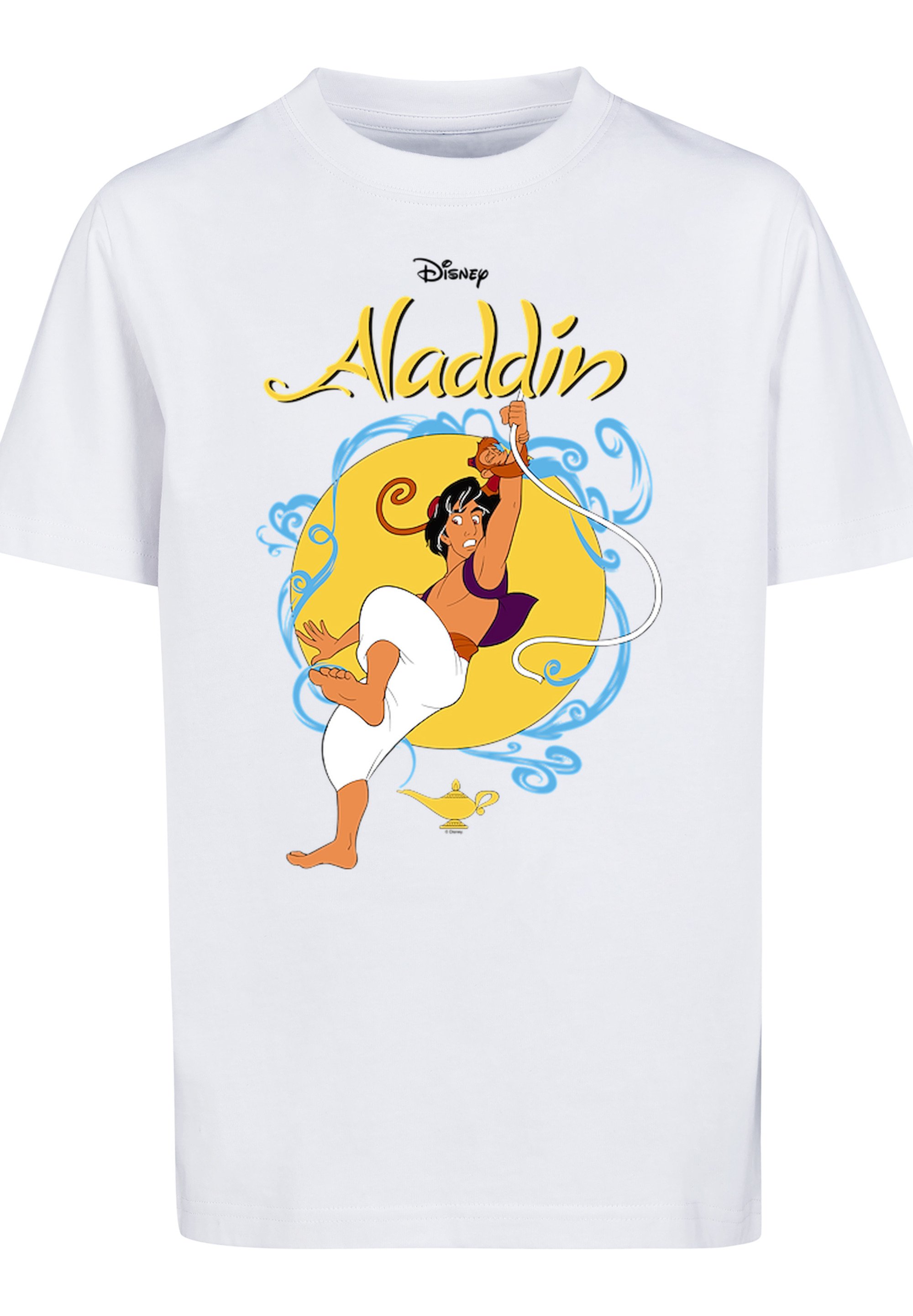 F4NT4STIC DISNEY ALADDIN ROPE SWING T-Shirt print white/weiß