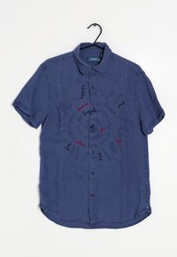 Desigual Vapaa-ajan kauluspaita - blue