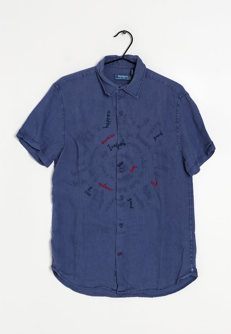 Desigual Vapaa-ajan kauluspaita - blue