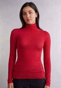 Intimissimi HOCHGESCHLOSSENES -ULTRALIGHT - Top s dlouhým rukávem - red