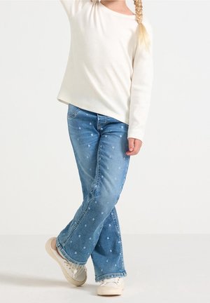 Lindex, Flared Jeans - blue