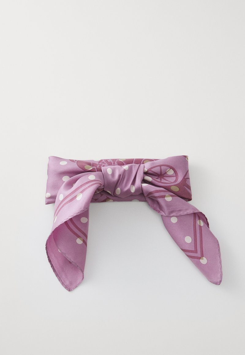 COACH HORSE & CARRIAGE - Foulard - lilac/chalk/lilac  display picture 2