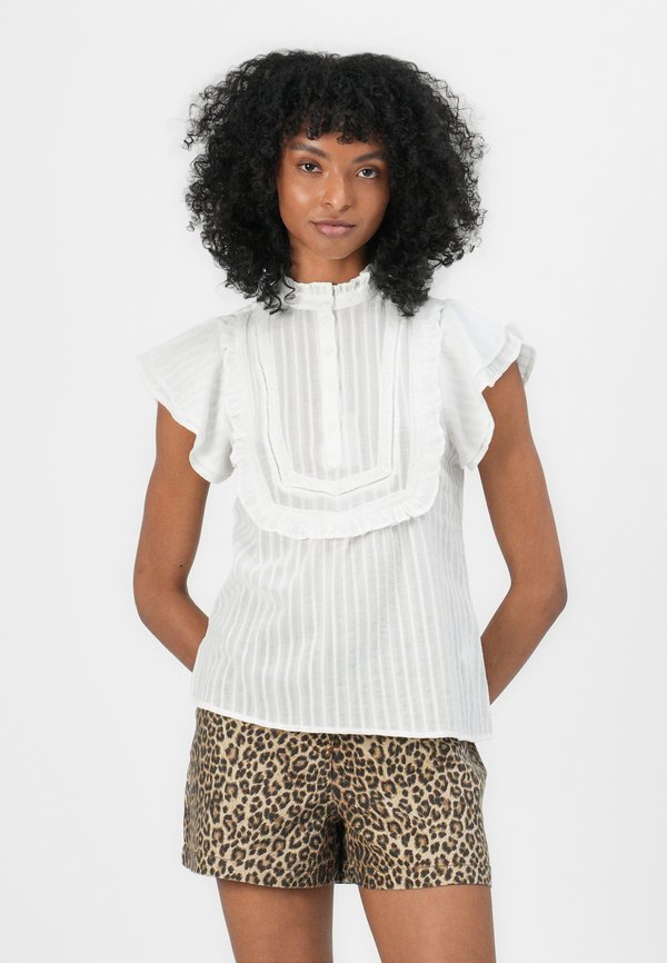 ONLNAOMI - Denim shorts - toasted coconut2