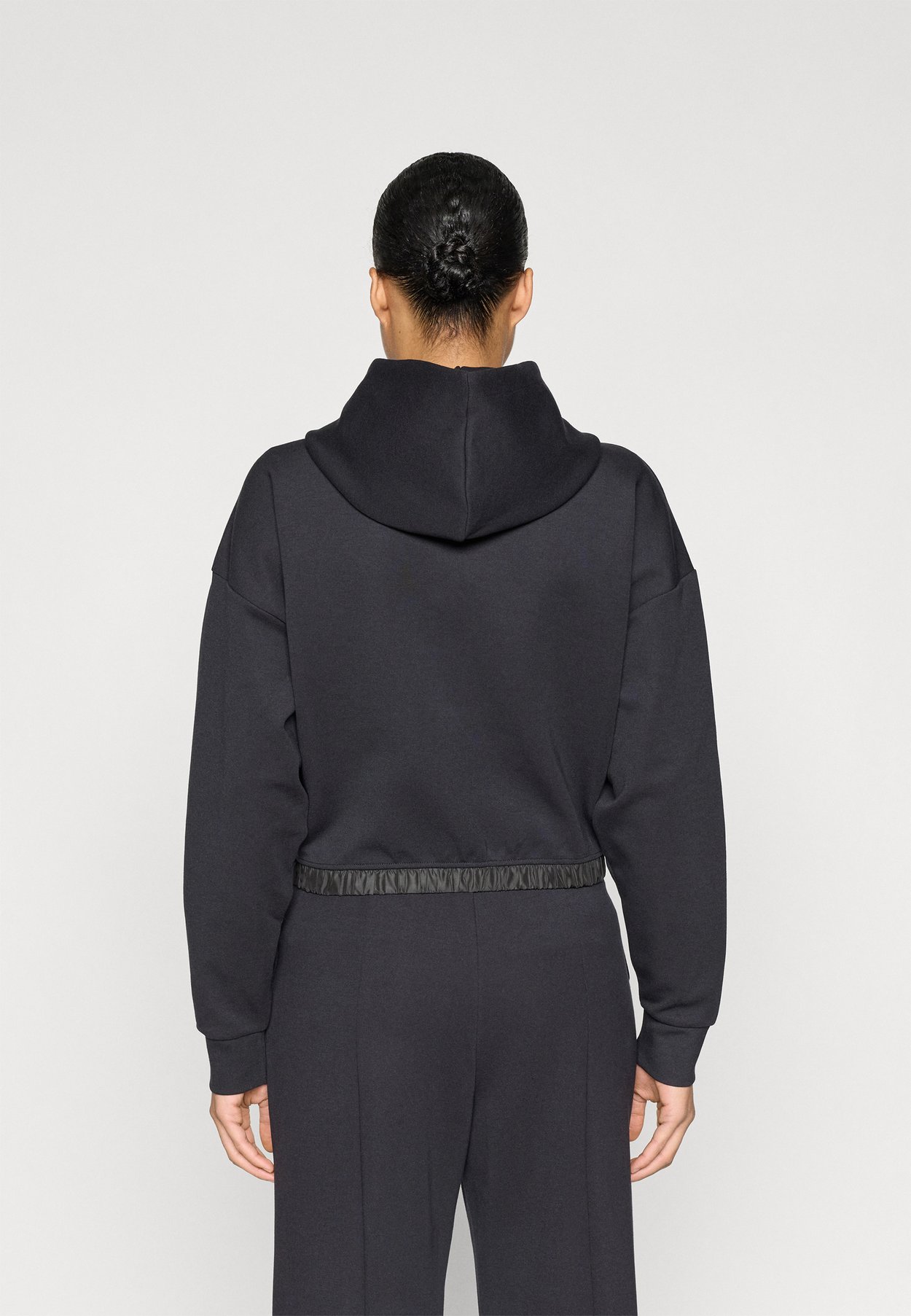 C-TECH INTERLOCK HOODED FULL ZIP SWEATSHIRT