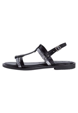Sandaler m/ tåsplit - black