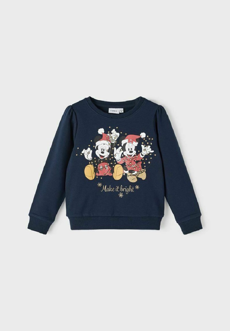 NAME IT Mädchen Sweatshirt - Nmfsine Minnie Sweat Box Bru Design