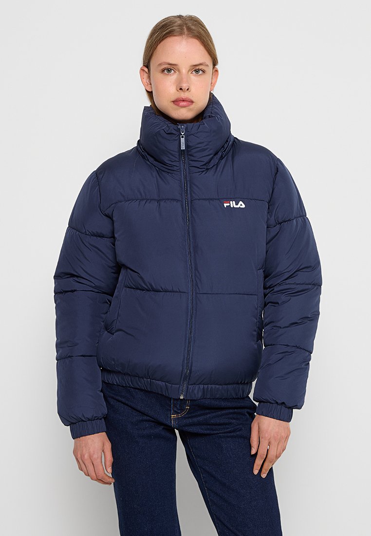 Fila Winterjas gemêleerd zwart