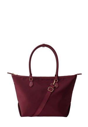 Stradivarius, CONTRAST CROSSBODY SHOPPER BAG - Sac à main - dark red