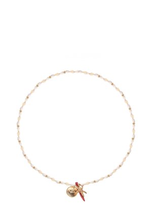 Necklace - blanc