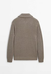 Massimo Dutti MOCK NECK - Jumper - brown