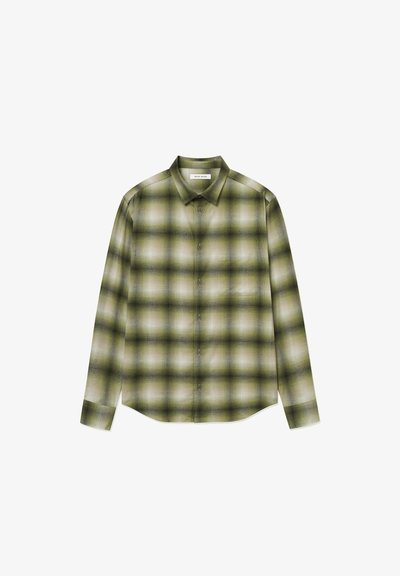 WOOD WOOD Marškiniai - deep lichen check