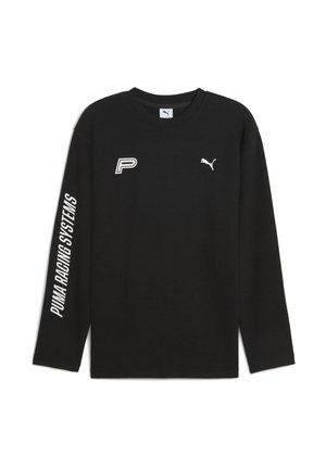 FUTURE ARCHIVE WAFFLE - Langarmshirt - puma black