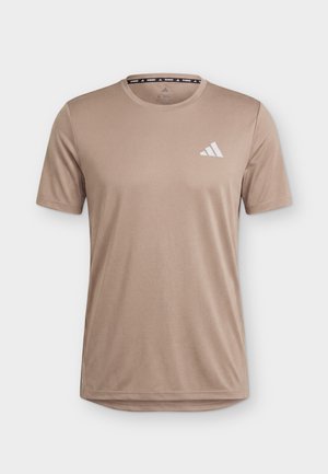 adidas Performance, RUN TEE - T-Shirt sport - khaki six