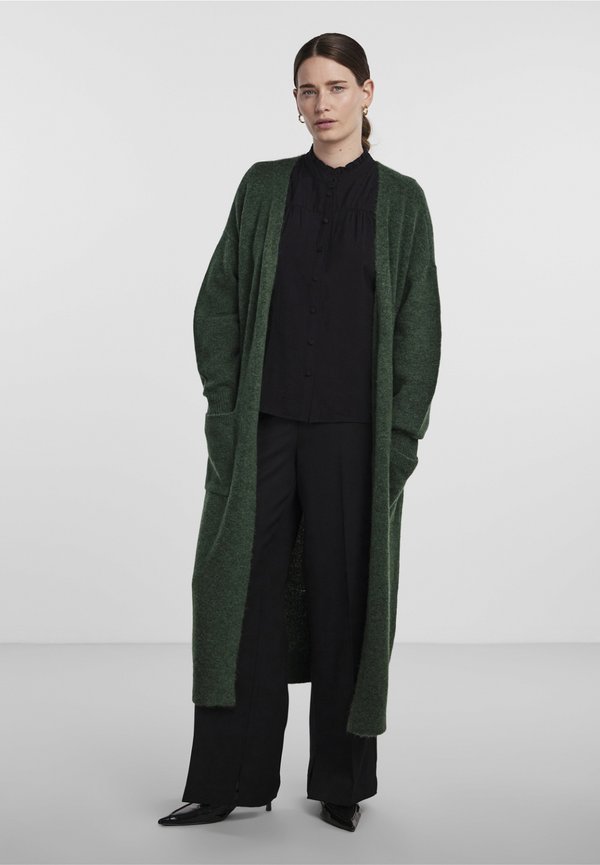 YASBALIS LONG CARDIGAN - Cardigan - garden topiary