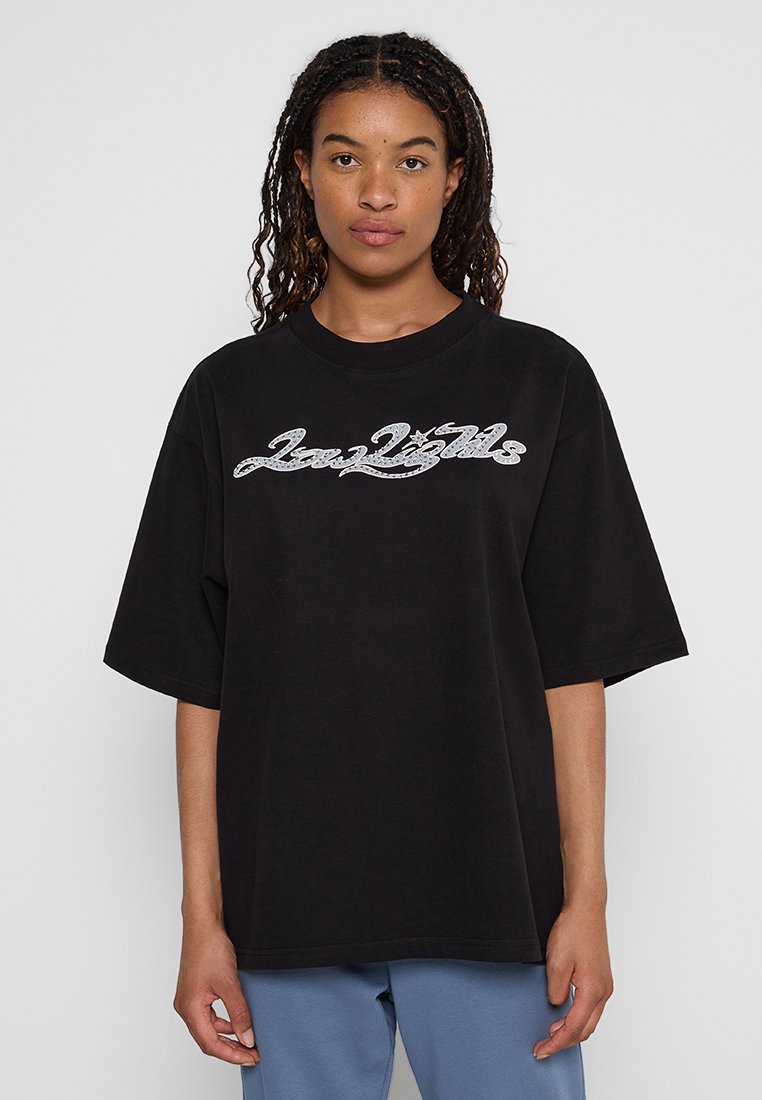 LOW LIGHTS STUDIOS® T-shirt print zwart