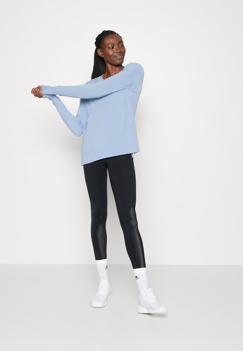 Athleta COASTER LUXE - Sweatshirt - heron blue/light blue - Zalando.co.uk