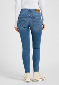 Lee 5-POCKET SCARLETT ZIP - Jeans Skinny Fit - blue buzz