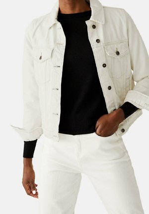 Jeansjacka - off-white