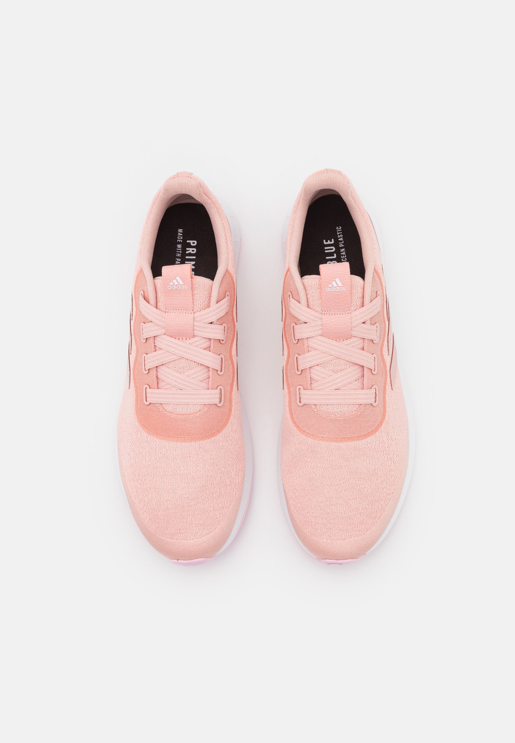adidas Performance QT RACER SPORT - Neutral running shoes - vapour  pink/screaming orange/pink - Zalando.co.uk