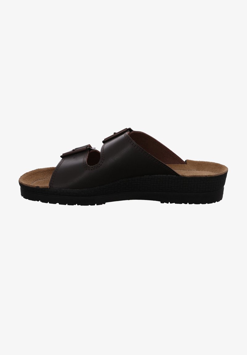 Rohde Pantolette flach - espresso