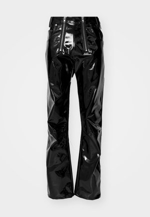GmbH DOUBLE ZIPS - Bukser - black