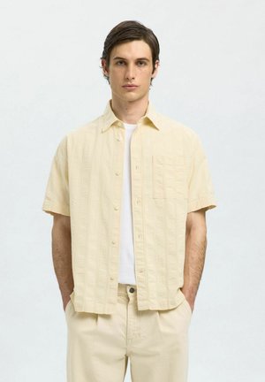 Selected Homme KURZARM - Chemise - oatmeal