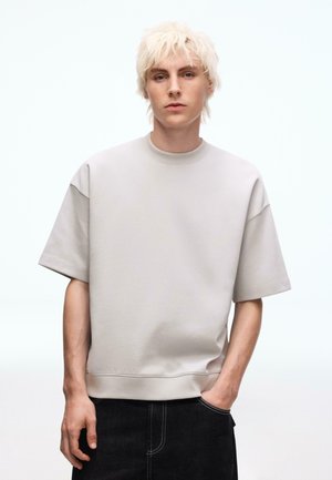 SHORT SLEEVE - Tricou basic - grey