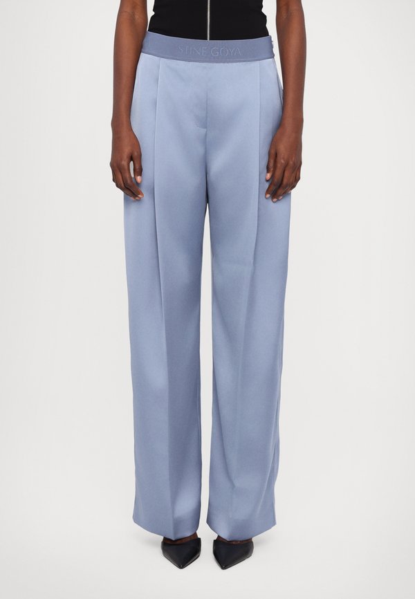 WIDE LEG LONG PANTS - Trousers